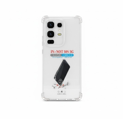 Picture of For Infinix Note 50s 5G Airbag cover Shockproof Transparent Protective Clear Back Cover TPU Case
