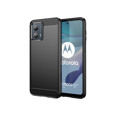 Picture of For Motorola Moto G53 / Moto G53Y/G53J / Moto G53S 5G/G53G Case Carbon Fiber TPU Shockproof Soft Silicone Phone Cover