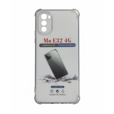 Picture of For Motorola Moto E32 New Generation Silicone Case Crystal Clear Soft TPU Ultra-Thin Transparent Flexible Protective Mobile Phone Back Cover