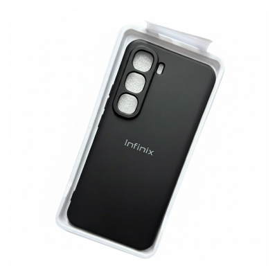 Picture of Infinix Hot 60 pro / Hot 60 pro plus unique silicone fiber premium back cover - Original