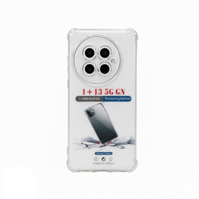 Picture of For One Plus 13 5G GN Silicone Airbag cover Shockproof Transparent Protective Clear Back Cover TPU Case 1+13 5G GN