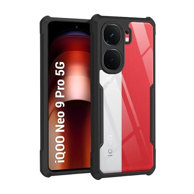 Picture of For vivo iQOO Neo 9 Pro Xunddu Bumper Case Reinforced Corner with Shock-Proof Transparent Full Air Protection Back Cover