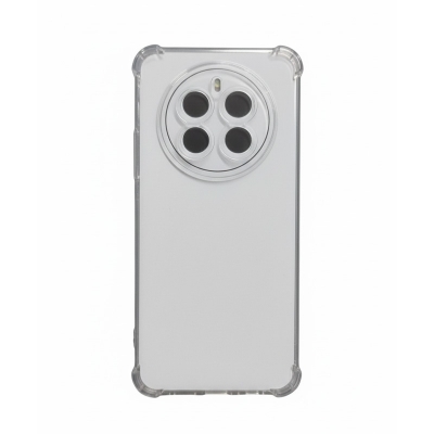 Picture of For Realme 12 + / Realme 12 Pro+ 5g / Realme 12 Pro Back Flexible Clear Transparent Soft TPU Back Case Cover With Bumper