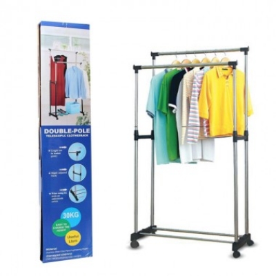 Picture of Double Pole Cloth Rack