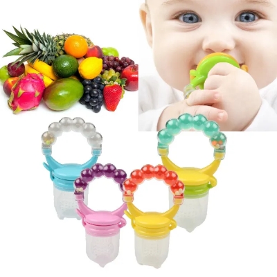 Picture of Silicone Baby Fruit Feeding Pacifier - Multicolor