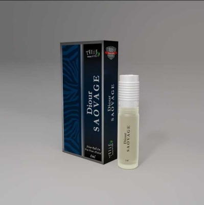 Picture of DIOUR SAOVAGE By Alif Attar Long Lasting Roll On Non Alcoholic Perfume - 8ml