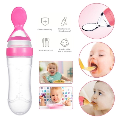 Picture of Combo Package Silicone Spoon Feeder, Food Feeder, Finger Toothbrush For Baby