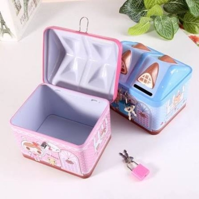 Picture of House Coin Box – Cute Piggy Bank for Kids and Adults Money Saving Box for Home and Gifts