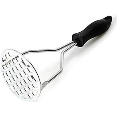 Picture of Stainless Steel Potato Masher With Plastic Handle, Food Press For Fruit And Vegetable - Vegetable Cutter