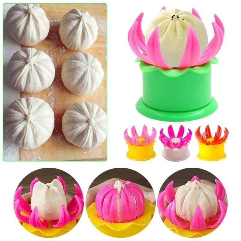 Picture of 1 Momo Maker and 1 Puri Maker Combo Package, Pitha Maker