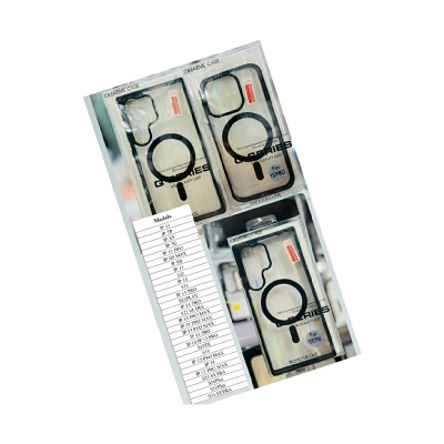 Picture of Magsafe Magnetic Clear Case for iPhone Models Shockproof Back Cover - Durable and Very Reliable -Samsung Galaxy S24 Ultra