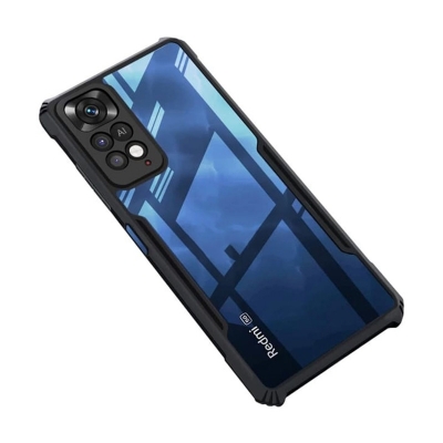 Picture of For Xiaomi Redmi Note 11 Pro 4G/5G Global Edge-Reinforced Shockproof Cushion Back Clear Hybrid Transparent Hard Cover Casing