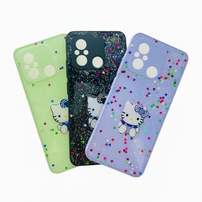 Picture of For Tecno Spark 6 Butterfly Phone Case Clear Soft TPU Silicone Shockproof Protective Back Cover For women - মোবাইল ফোন - Phone (Back Case Cover For Smartphone)