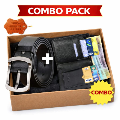 Picture of Incredible Style & Premium Quality Leather Combo PackA perfect blend of style and responsibility