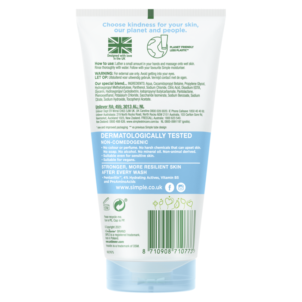 Picture of Simple Micellar Facial Gel Wash 150ml