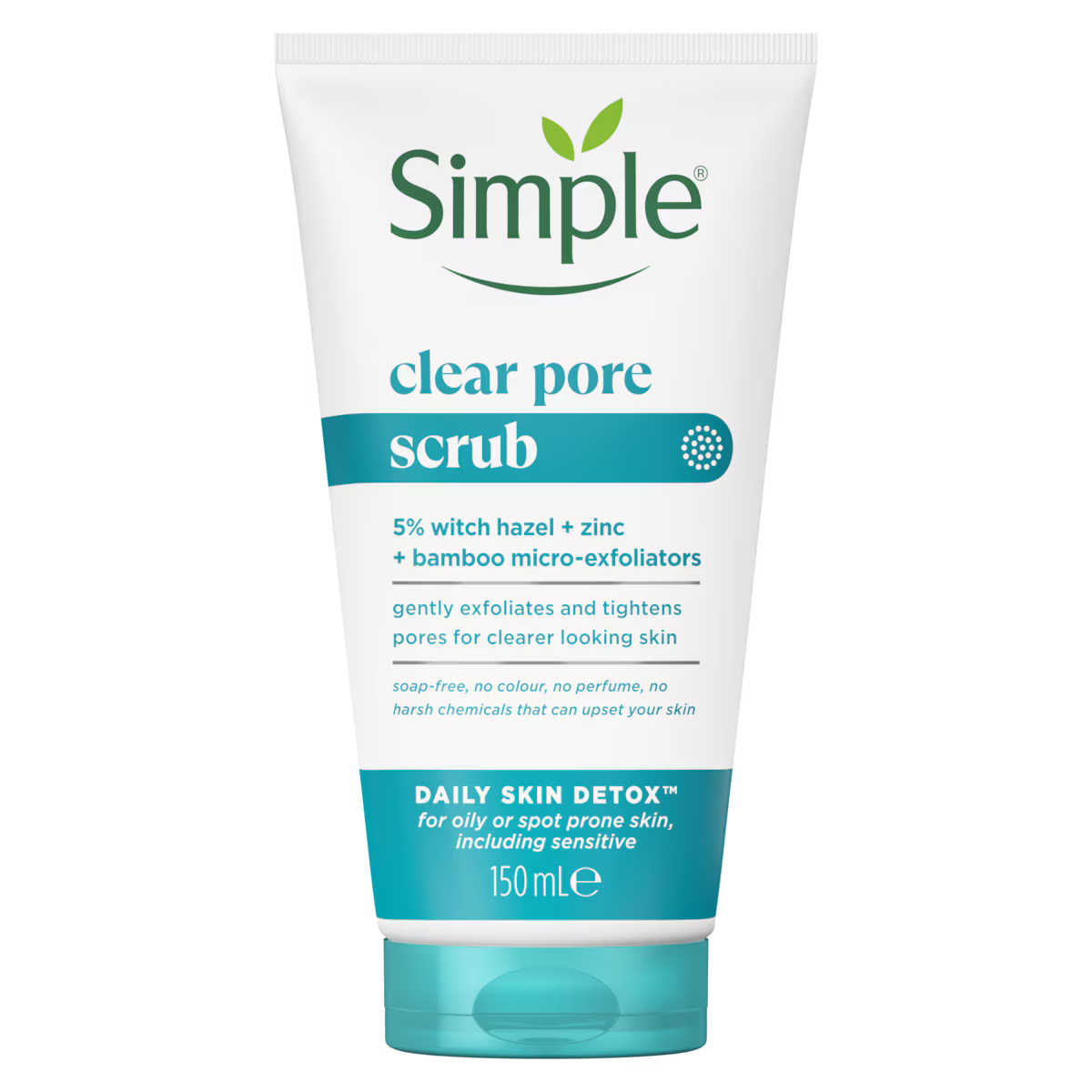 Picture of Simple Face Clear Pore Scrub Detox 150ml