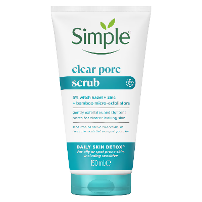 Picture of Simple Face Clear Pore Scrub Detox 150ml