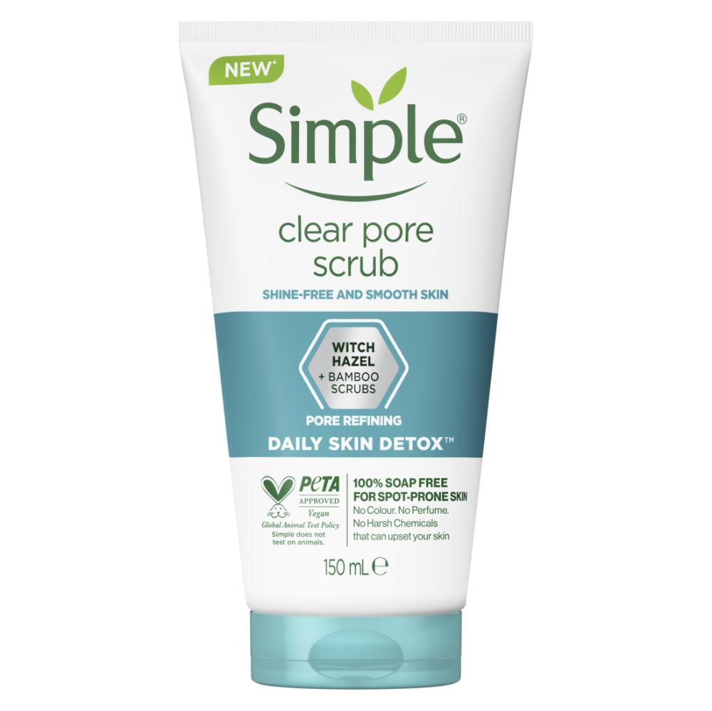 Picture of Simple Face Clear Pore Scrub Detox 150ml