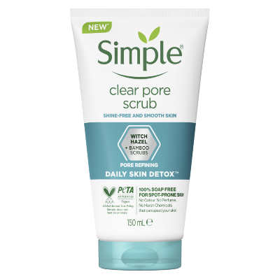 Picture of Simple Face Clear Pore Scrub Detox 150ml