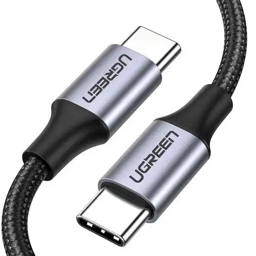 Picture of UGREEN US261 USB-C to USB-C PD 3A Max 60W Braided Fast Charging Cable