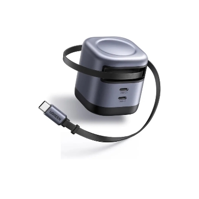 Picture of UGREEN 65821 45W GaN Fast Charger with Retractable  Cable