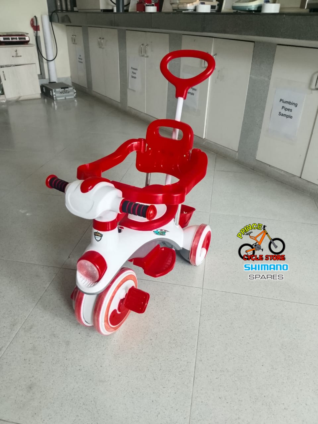 Picture of Akij Royal Rider Complete – 9M Tricycle With Music & Light For Baby Bike