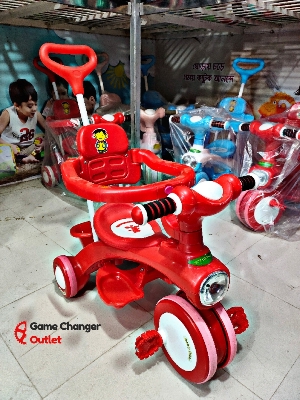 Picture of China Tricycle Complete 9M - Pink/Blue/Red/Purple/Light Green Tricycle For Baby Kids Music & light Game Changer Outlet