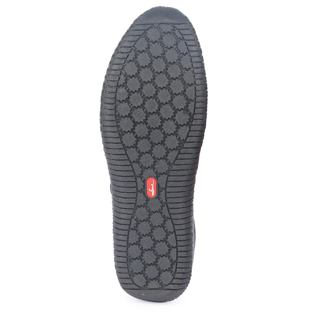 Picture of Black Leather Sandal For Men