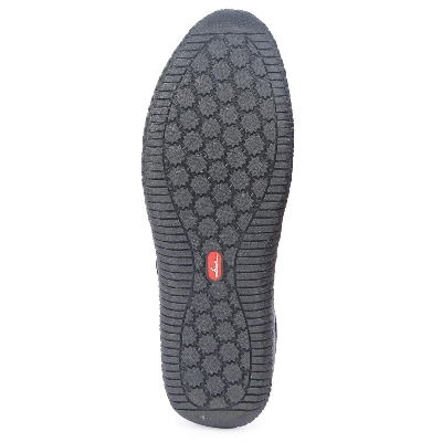 Picture of Black Leather Sandal For Men