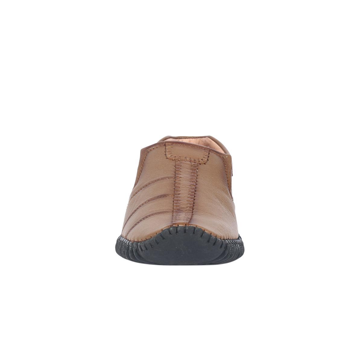 Picture of Black Leather Sandal For Men