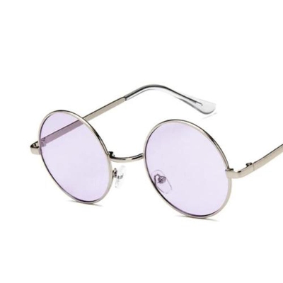 Picture of Vintage Round Circle Eyeglasses Frame Myopia Glasses Optical