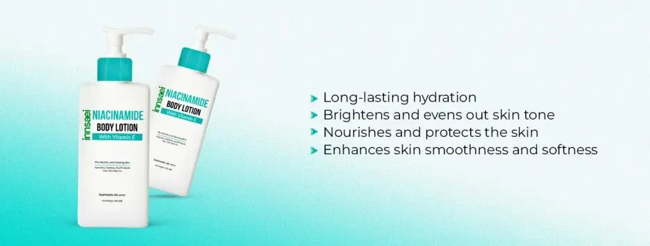 Picture of innsaei Niacinamide Body Lotion with Vitamin E 300ml