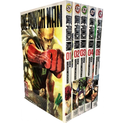 Picture of One-Punch Man Volume 1-5 Collection 5 Books Set (Series 1)