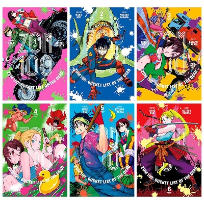 Picture of Zom 100: Bucket List of the Dead Manga Set Vol 1-6 Paperback  January 1, 2022 (premium quality)