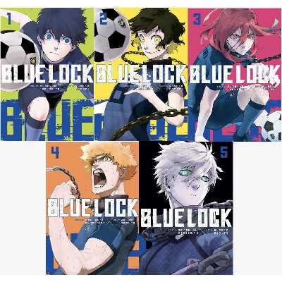 Picture of Blue Lock, Vol. 1-5 Manga Bundle Set (5 Book Collection) Paperback 1 Jan. 2023 (premium quality)
