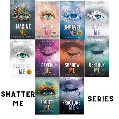 Picture of Shatter Me Series Collection 13 Books full Set By Tahereh Mafi (premium quality cream papar color)