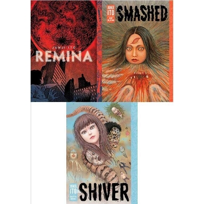 Picture of Junji Ito Story Collection 3 books set: Shiver, Remina, Smashed premium quality manga