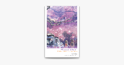 Picture of 5 Centimeters per Second + Children Who Chase Lost Voices  April 27, 2021   premium quality  novel