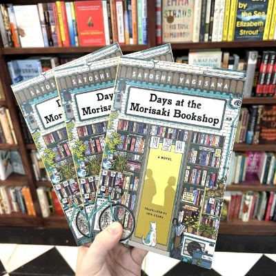 Picture of Days at the Morisaki Bookshop: A Novel  Paperback – July 4, 2023 premium quality