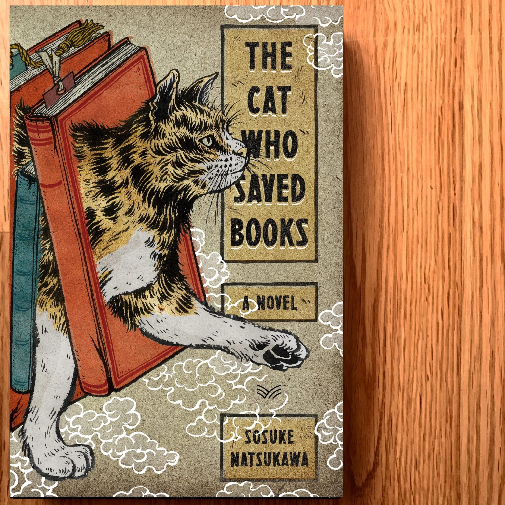 Picture of The Cat Who Saved Books  premium quality