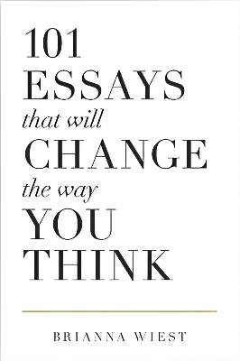Picture of 101 Essays That Will Change The Way You Think Paperback – 7 November 2018 premium quality