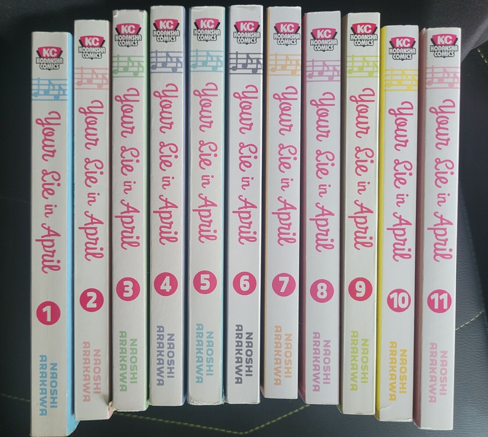 Picture of Your Lie in April 1 Paperback – March 24, 2015  premium quality  Manga (11 pics book)