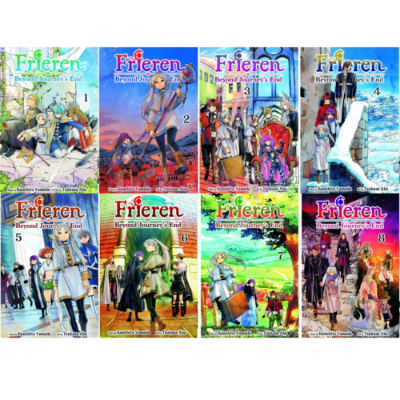 Picture of Frieren : Beyond Journey's End Manga Volume 1-9 English Version Comic New high quality  (9books set)
