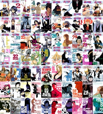 Picture of Bleach volume 1 - 74 compilation set  (74 book set )