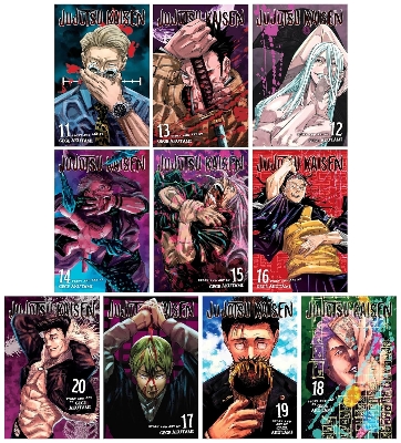 Picture of Jujutsu Kaisen Series 10 Books Collection Manga Set (Vol. 11-20) Paperback – 1 Jan. 2023