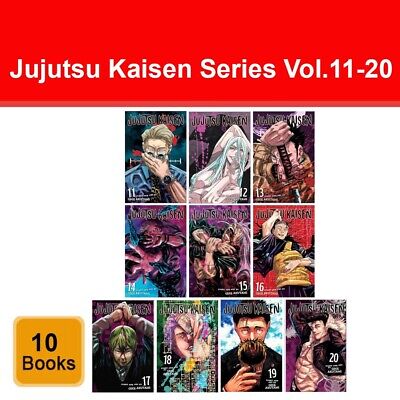 Picture of Jujutsu Kaisen Series 10 Books Collection Manga Set (Vol. 11-20) Paperback – 1 Jan. 2023