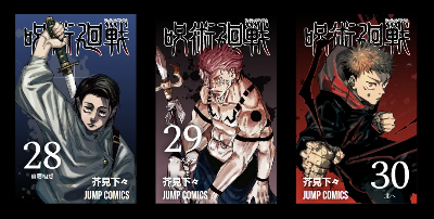 Picture of Jujutsu Kaisen Volumes 28-30   Paperback  2024 (3 books )