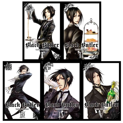 Picture of Black Butler 1-5   MANGA  Paperback – Illustrated, October 26, 2010