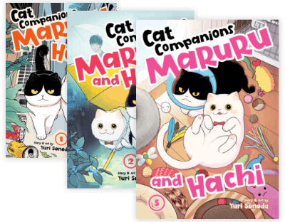 Picture of Cat Companions Maruru and Hachi Vol. 1-3(3 books set)