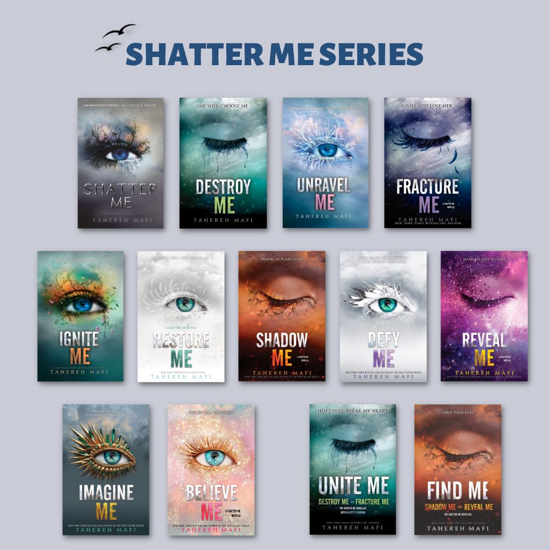 Picture of Shatter Me Series  Set of 14 Books  By Tahereh Mafi Complete Collection